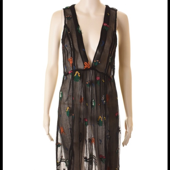✨NWT✨ Anthropologie | Floreat Sheer Dress - Picture 2 of 5